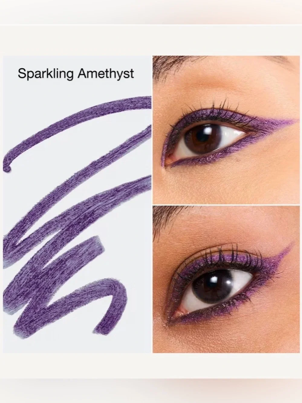 NEW Clinique High Impact Gel Tech Eyeliner Ultra Pigmented Sparkling Amethyst 08